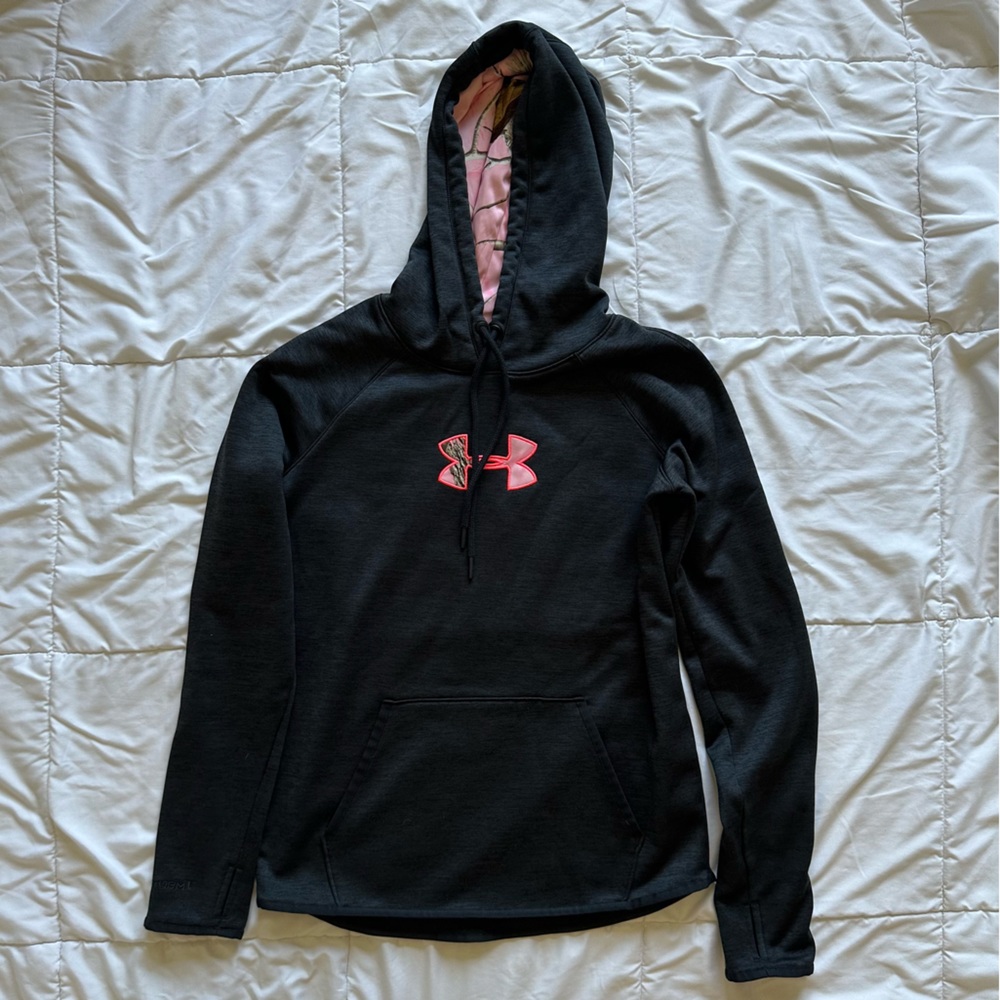 Under Armour Realtree Pink Camo Logo Hoodie